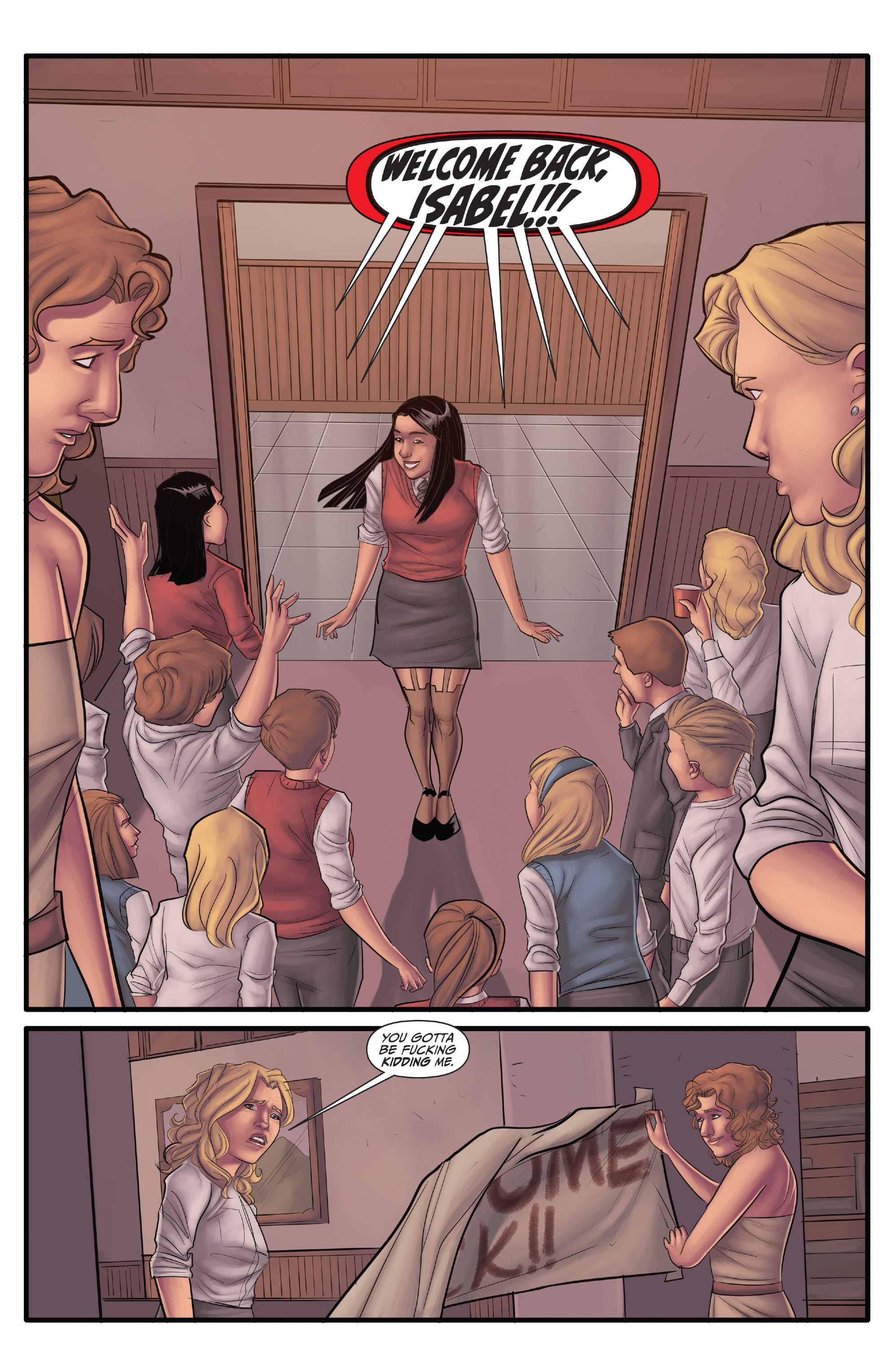 Read online Morning Glories comic -  Issue #39 - 24