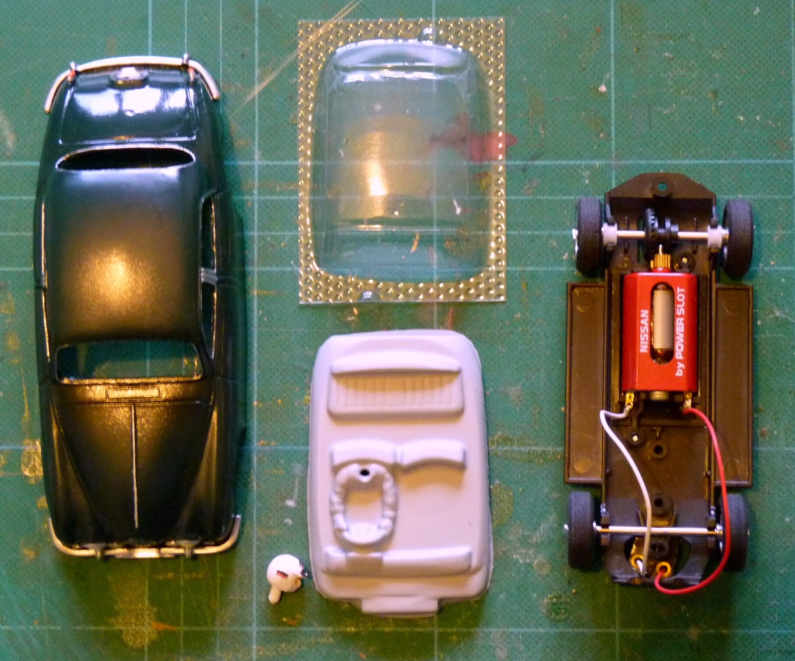 My Scalextric Jaguar Mk2 number 2