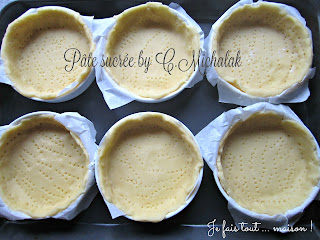 Pâte à tarte sucrée de Christophe Michalak