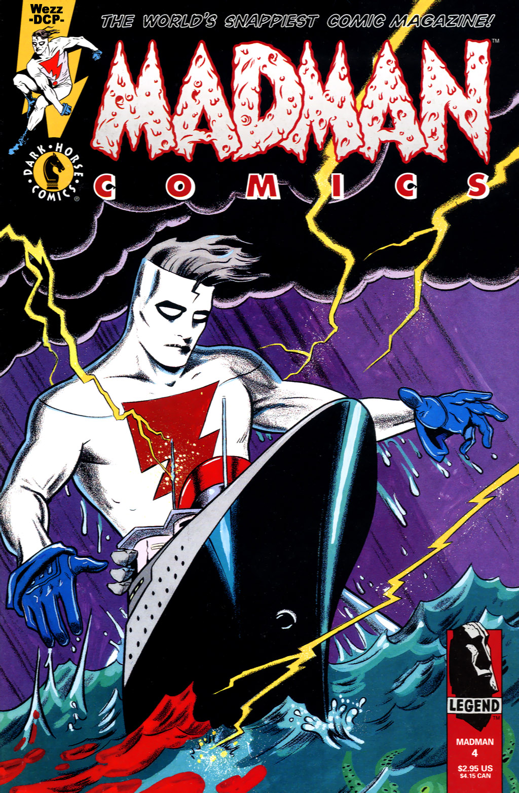 Read online Madman Comics comic -  Issue #4 - 1
