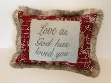 Love as God has loved you - French red (also available in French black)