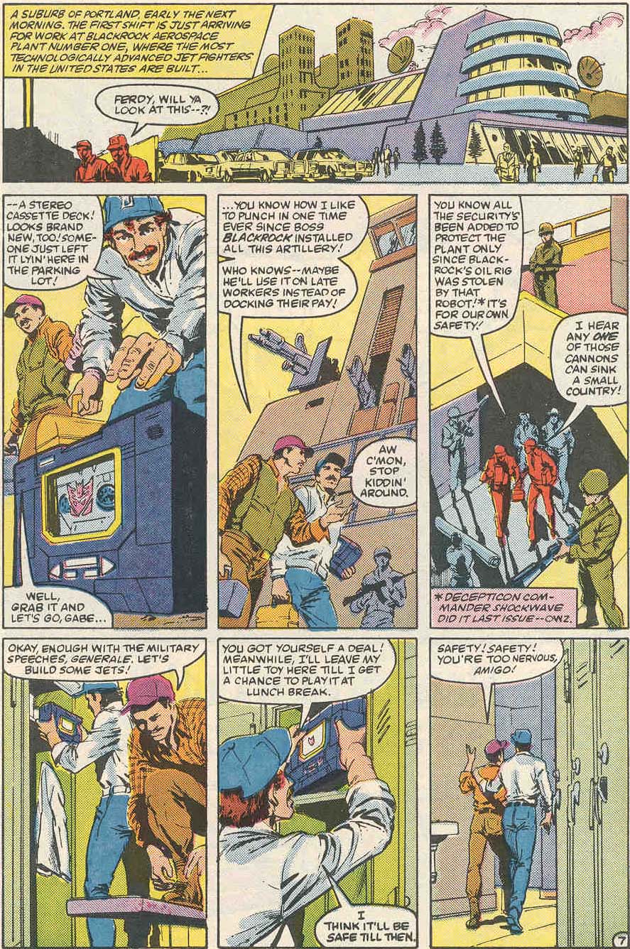 The Transformers (1984) issue 7 - Page 8