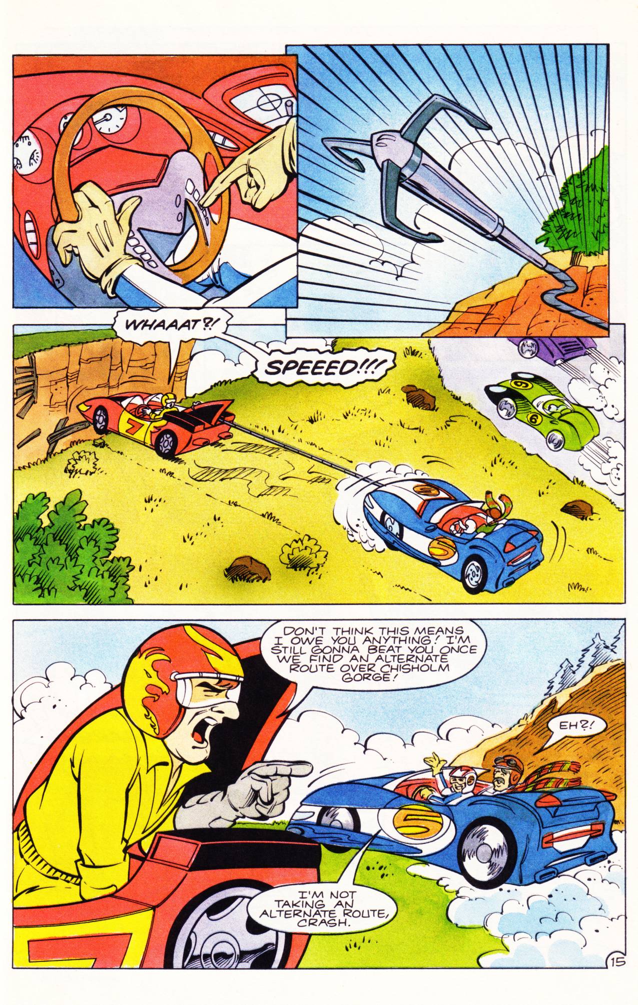 Read online The New Adventures of Speed Racer comic -  Issue #2 - 16