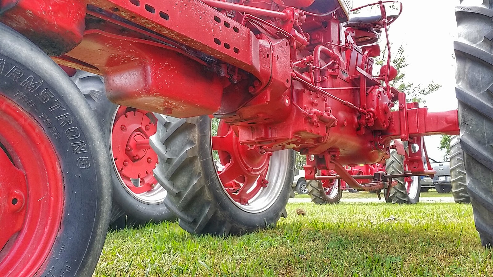 Images by Altered Art Vintage Tractors at the Threshermen's Show