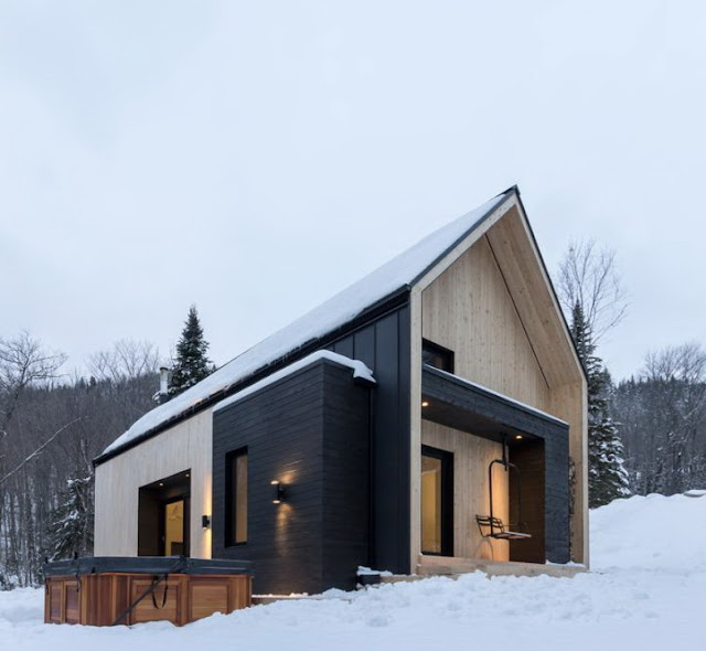  Rumah  Minimalis Scandinavian  Tampak Exterior