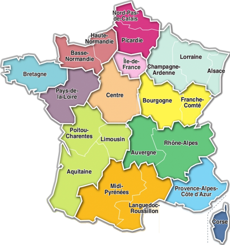 Vakantie Frankrijk hotels campings en appartementen Frankrijk kaart