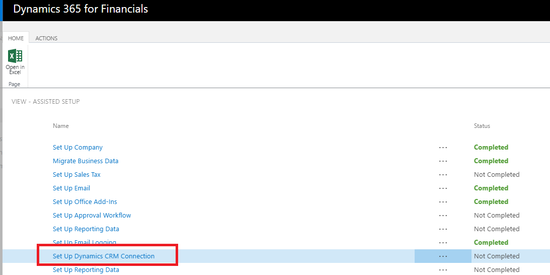Mohana's Dynamics NAV Blog Set Up Dynamics CRM Connection using