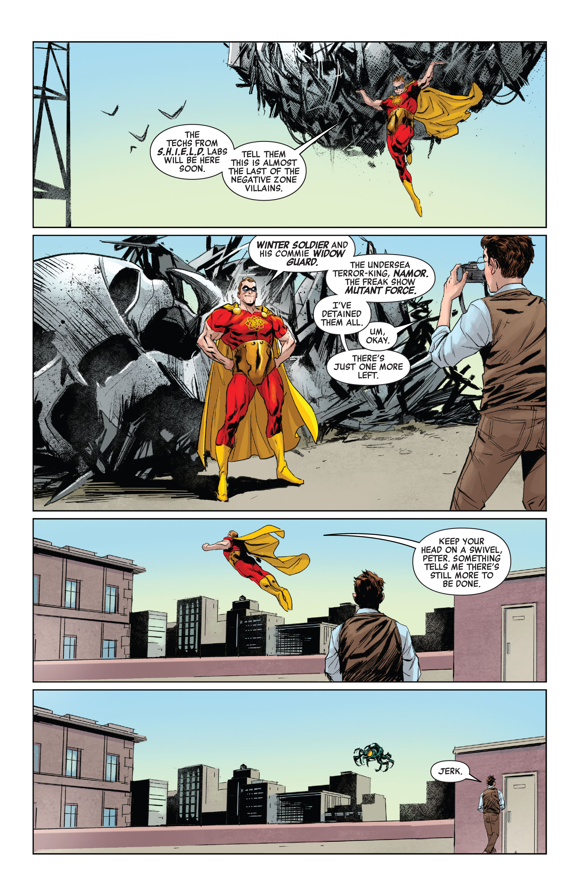 Read online Heroes Reborn: One-Shots comic -  Issue # Peter Parker, The Amazing Shutterbug - 27