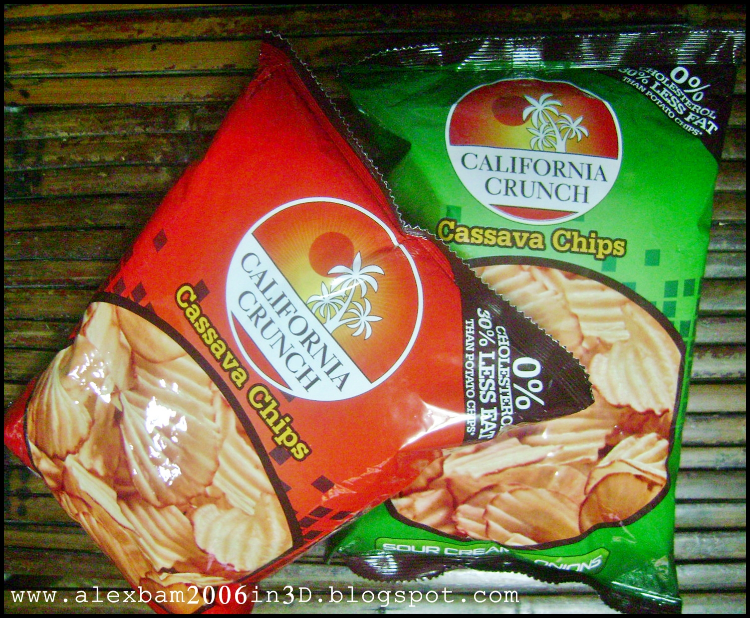 California Crunch Cassava Chips, A healthy alternative to potato chips