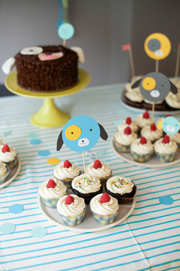 Coco Cake Land Cakes Cupcakes Vancouver BC Dog Cake Topper DIY