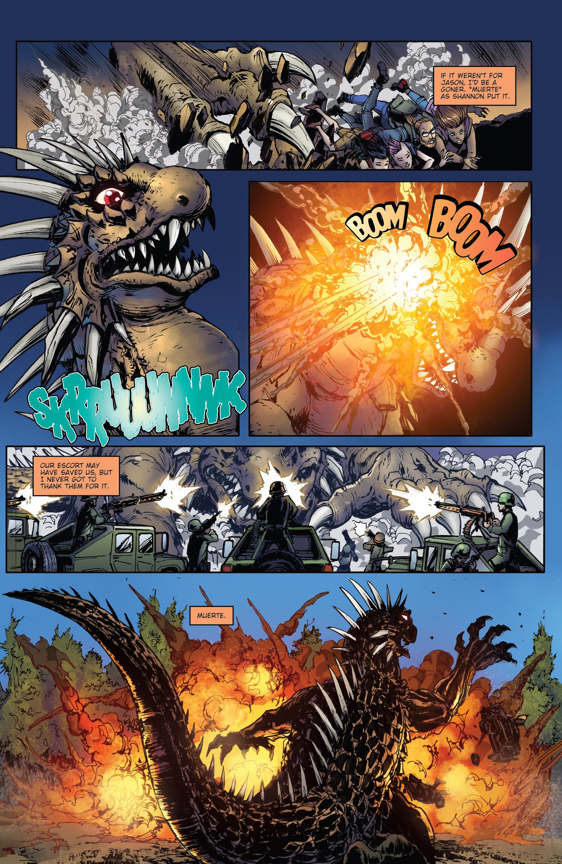 Read online Godzilla: Rulers of Earth comic -  Issue #5 - 4