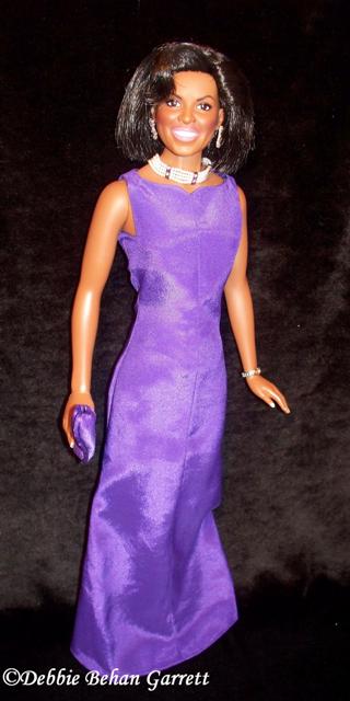 other 16" dolls Michelle Obama's "Becoming" faux mini book for Tonner