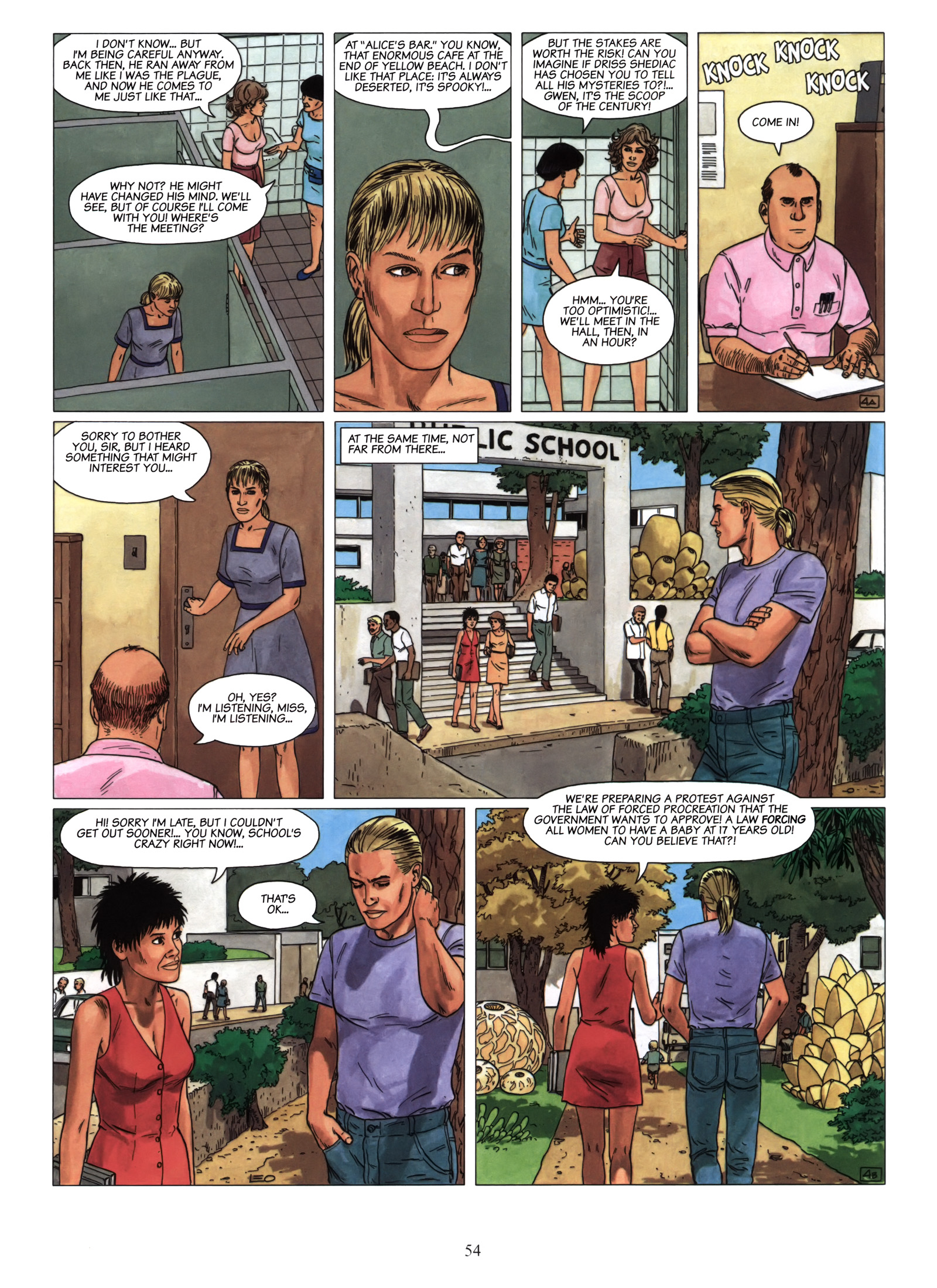 Read online Aldebaran comic -  Issue # TPB 2 - 55