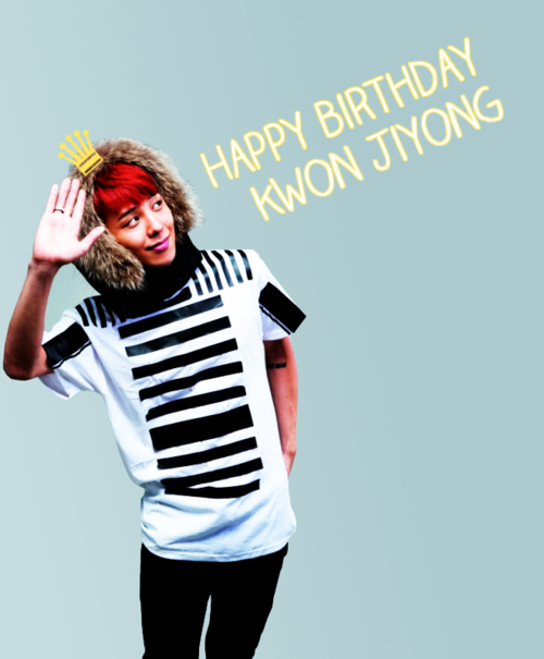 livin a life as robowt: Happy Birthday G Dragon!!