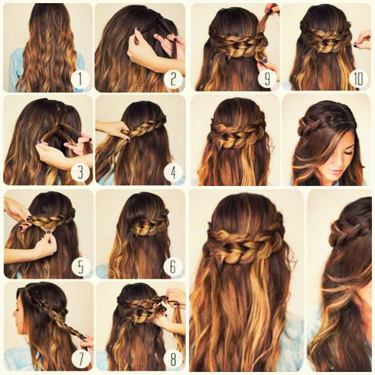 Crown Braid – A Must Try Hairstyle This Wedding Season.