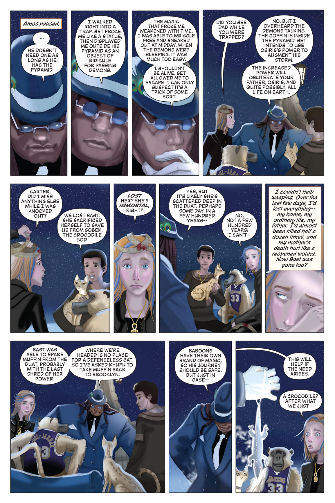 Read online The Kane Chronicles comic -  Issue # TPB 1 - 139