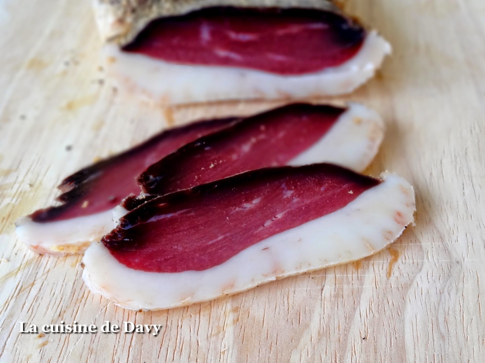 La cuisine de Davy: Magret de canard séché maison