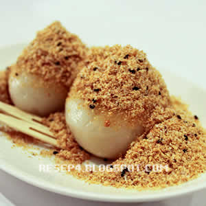 Resep Kue Moci Kacang ok nih cara menciptakan masakan mochi ini ada disini Resep Kue Moci Kacang