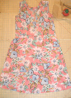 Vintage dress ready for upcycling
