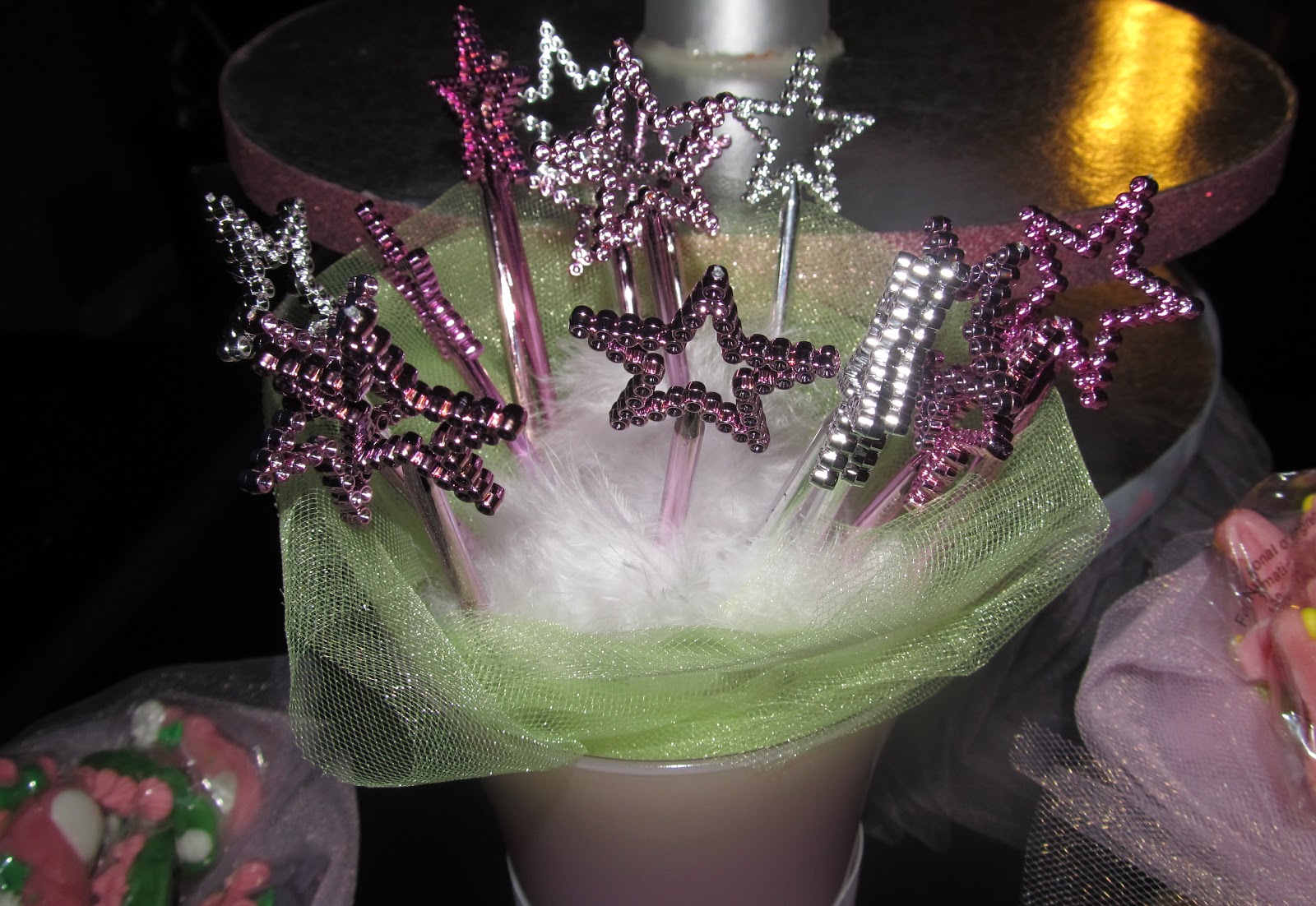 Bit of blue sky easy diy party centerpieces
