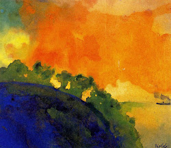 nolde emil watercolors artist paintings watermedia class painter water