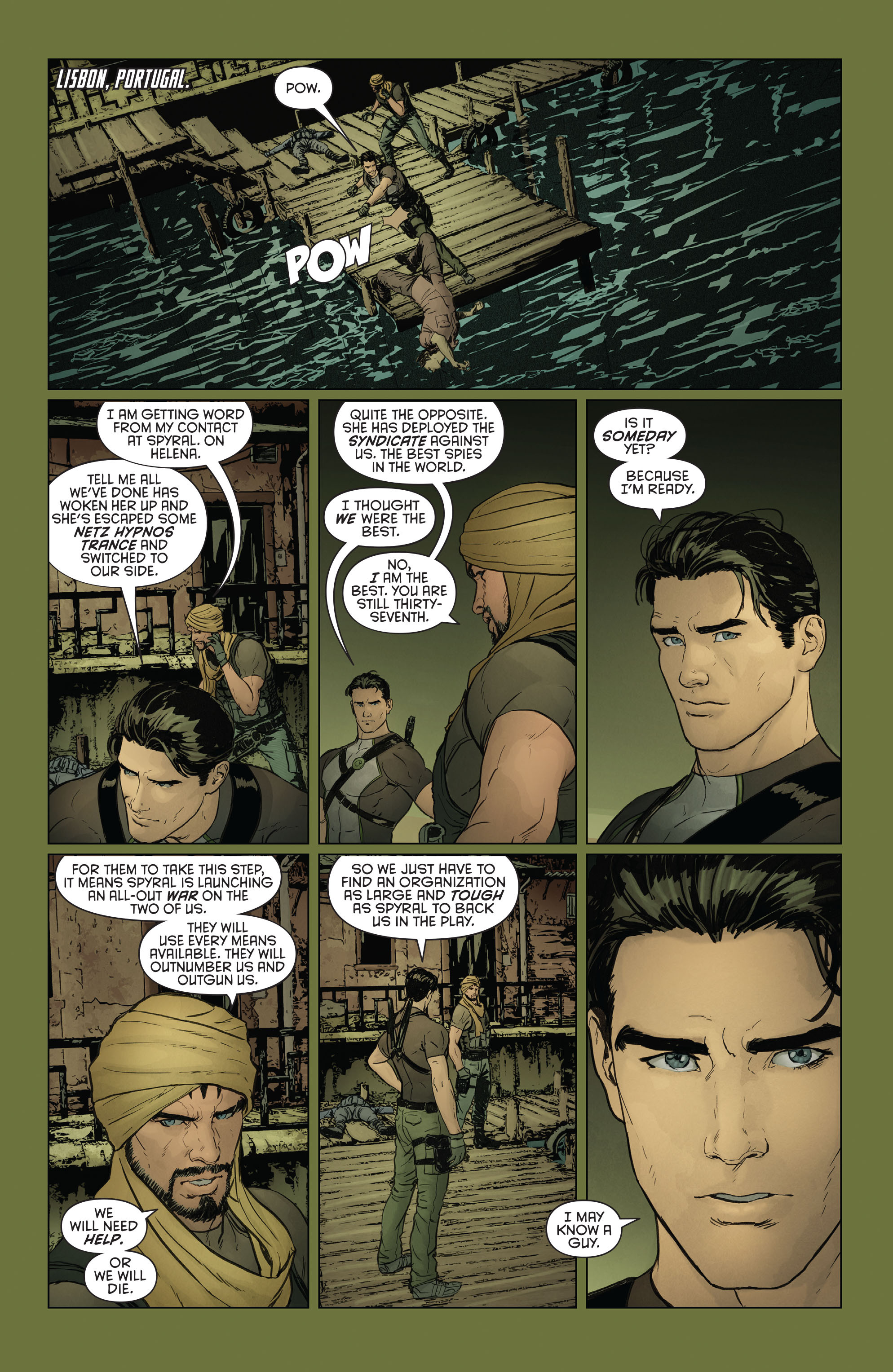 Read online Grayson comic -  Issue #16 - 23