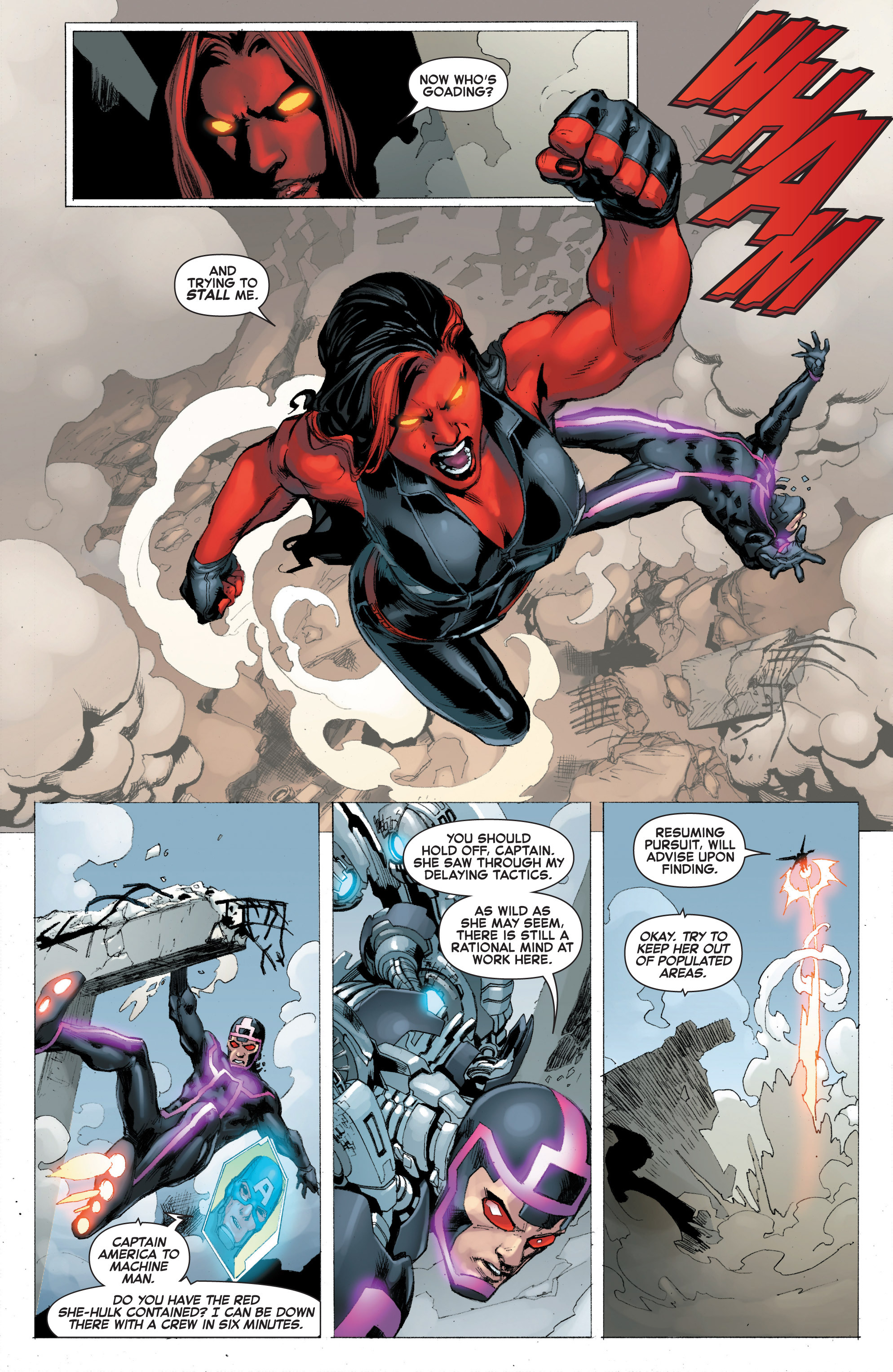 Read online Red She-Hulk comic -  Issue #59 - 9