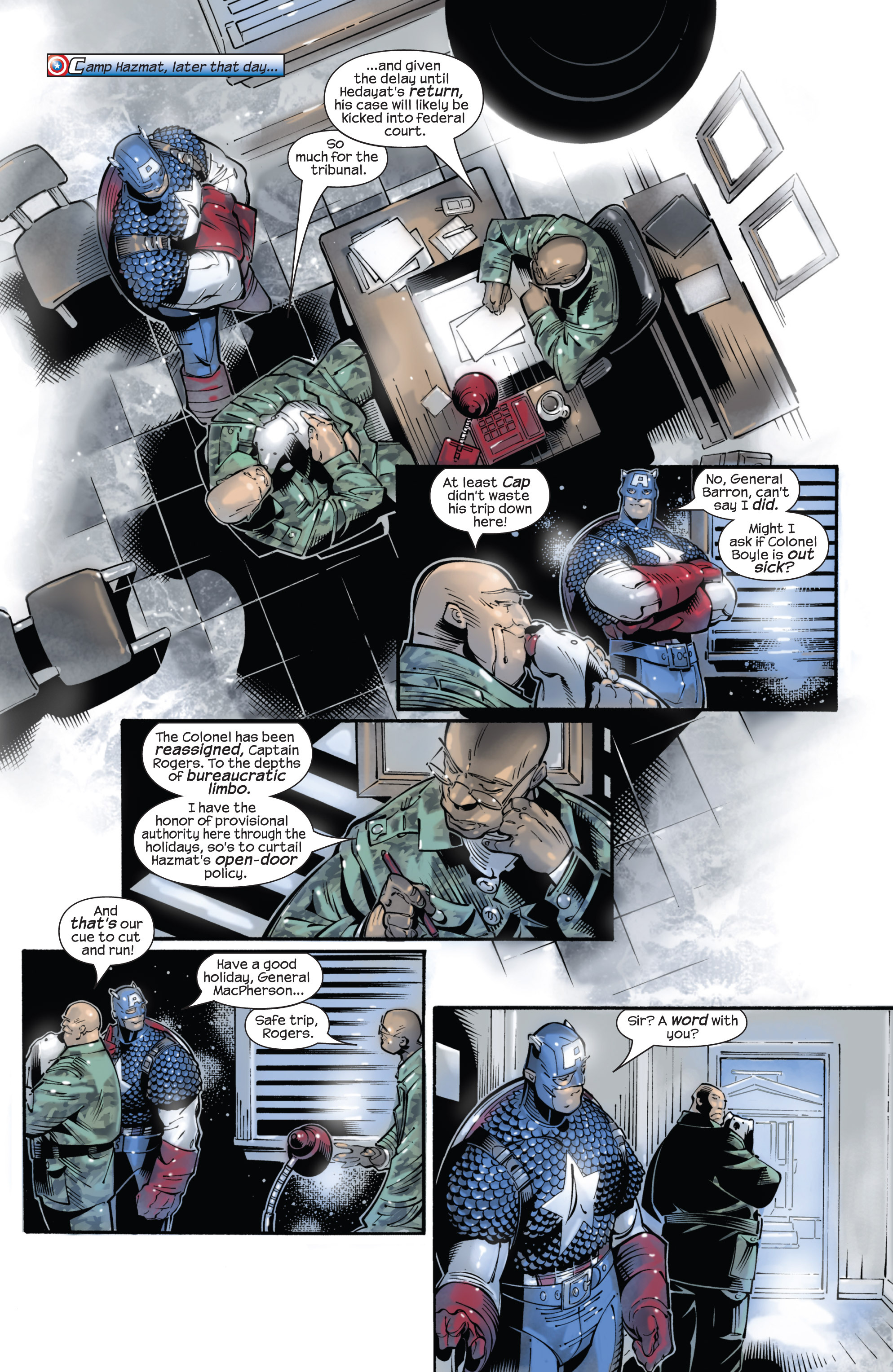 Read online Captain America (2002) comic -  Issue #25 - 11