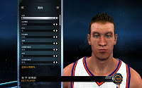 NBA2K12 Steve Novak of NY Knicks Cyber face Patch
