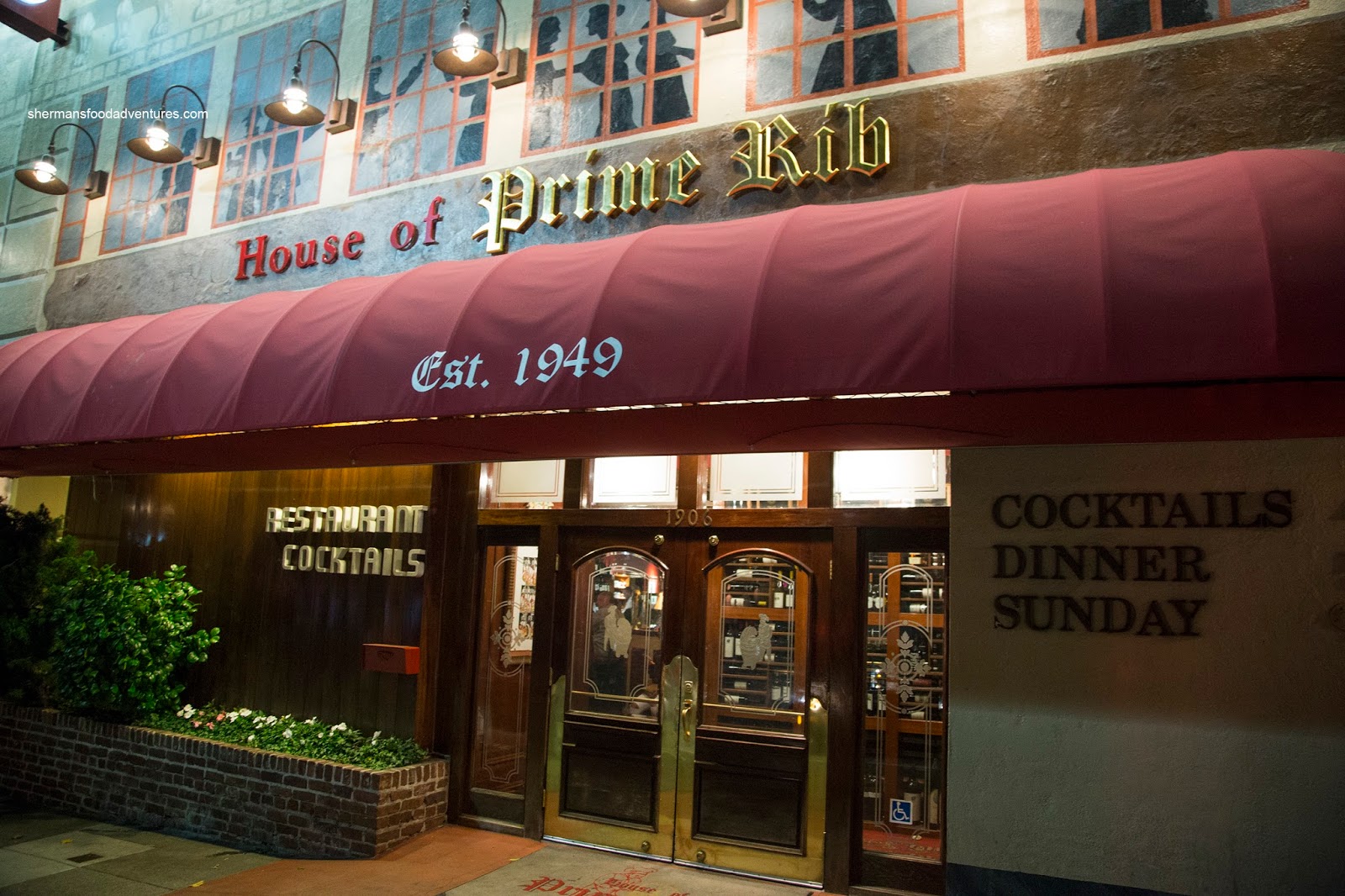 Sherman's Food Adventures: House of Prime Rib