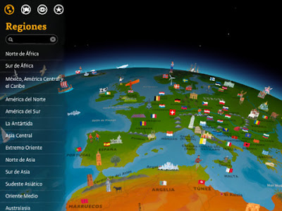 App Barefoot Atlas del Mundo