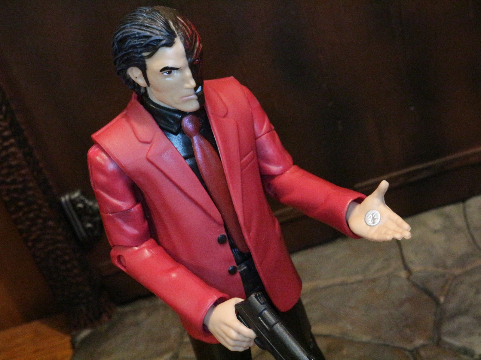 Action Figure Barbecue: Action Figure Review: Two-Face (All-Star Batman)  from DC Comics Multiverse by Mattel