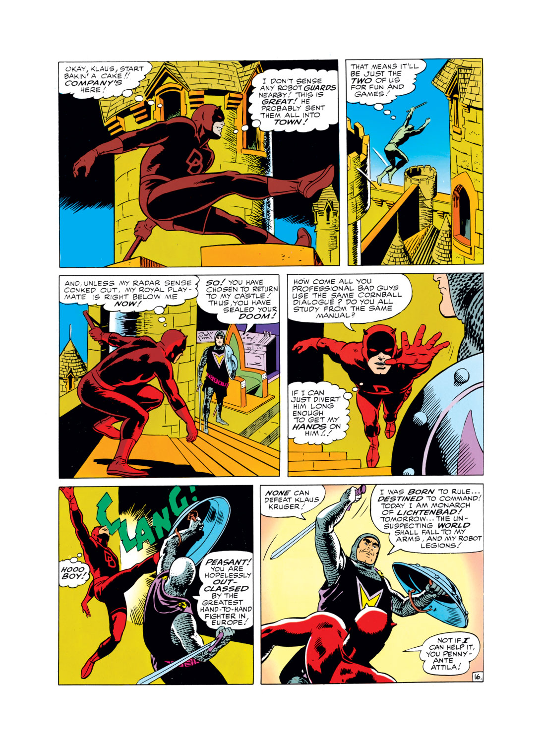 Read online Daredevil (1964) comic -  Issue #9 - 17