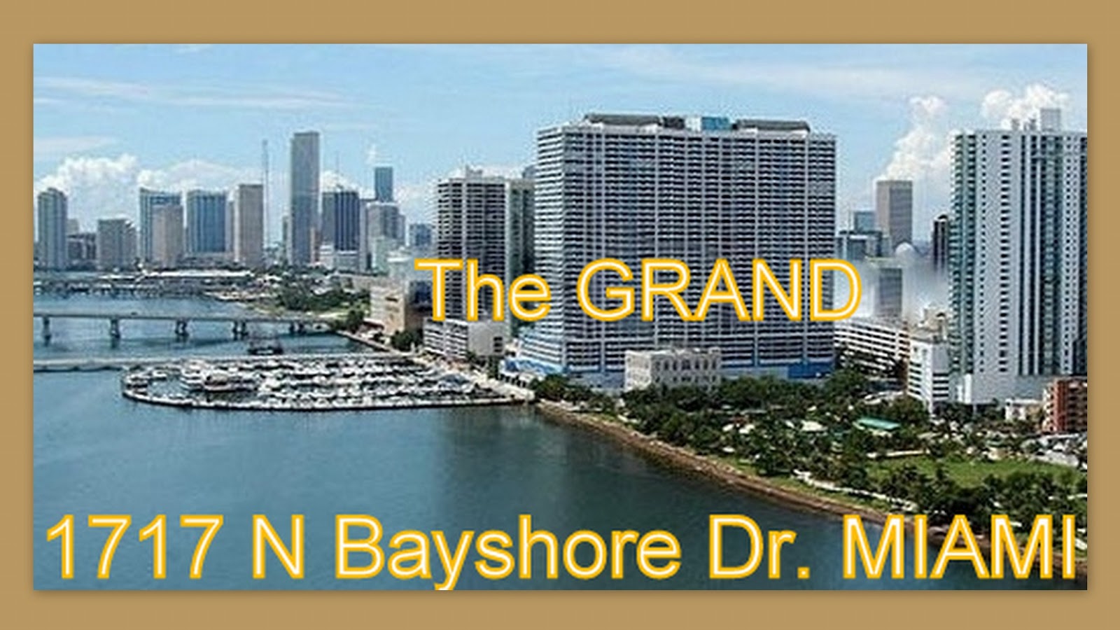 MIAMI Vacation Rental (2 units) in The Grand MIAMI Lovely Bay View 2/