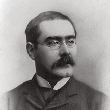 Rudyard Kipling and his Mustache