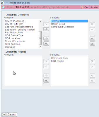 ACS customize
