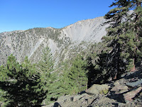 view west from Register Ridge toward Baldy Bowl