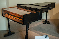 A 1720 fortepiano by Cristofori in  the Metropolitan Museum, New York