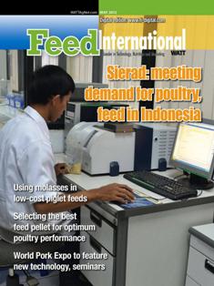 Feed International. Leader in technology, nutrition and marketing 2012-03 - May 2012 | TRUE PDF | Bimestrale | Professionisti | Animali | Mangimi | Tecnologia | Distribuzione
Feed International is the international resource for professionals in the world feed market to help them efficiently and safely formulate, process, distribute and market animal feeds.