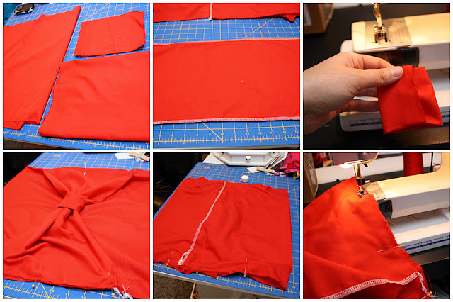 Big Bow Pillow Cases Tutorial from Rae Gun Ramblings. Simple and inexpensive sewing home decor.