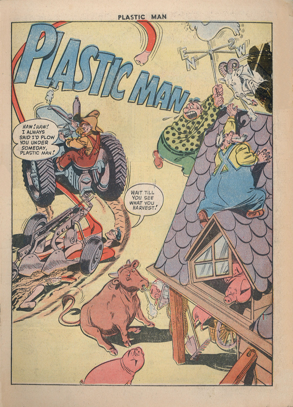 Read online Plastic Man (1943) comic -  Issue #18 - 4
