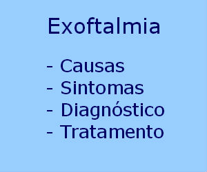 Exoftalmia causas sintomas diagnóstico tratamento prevenção
