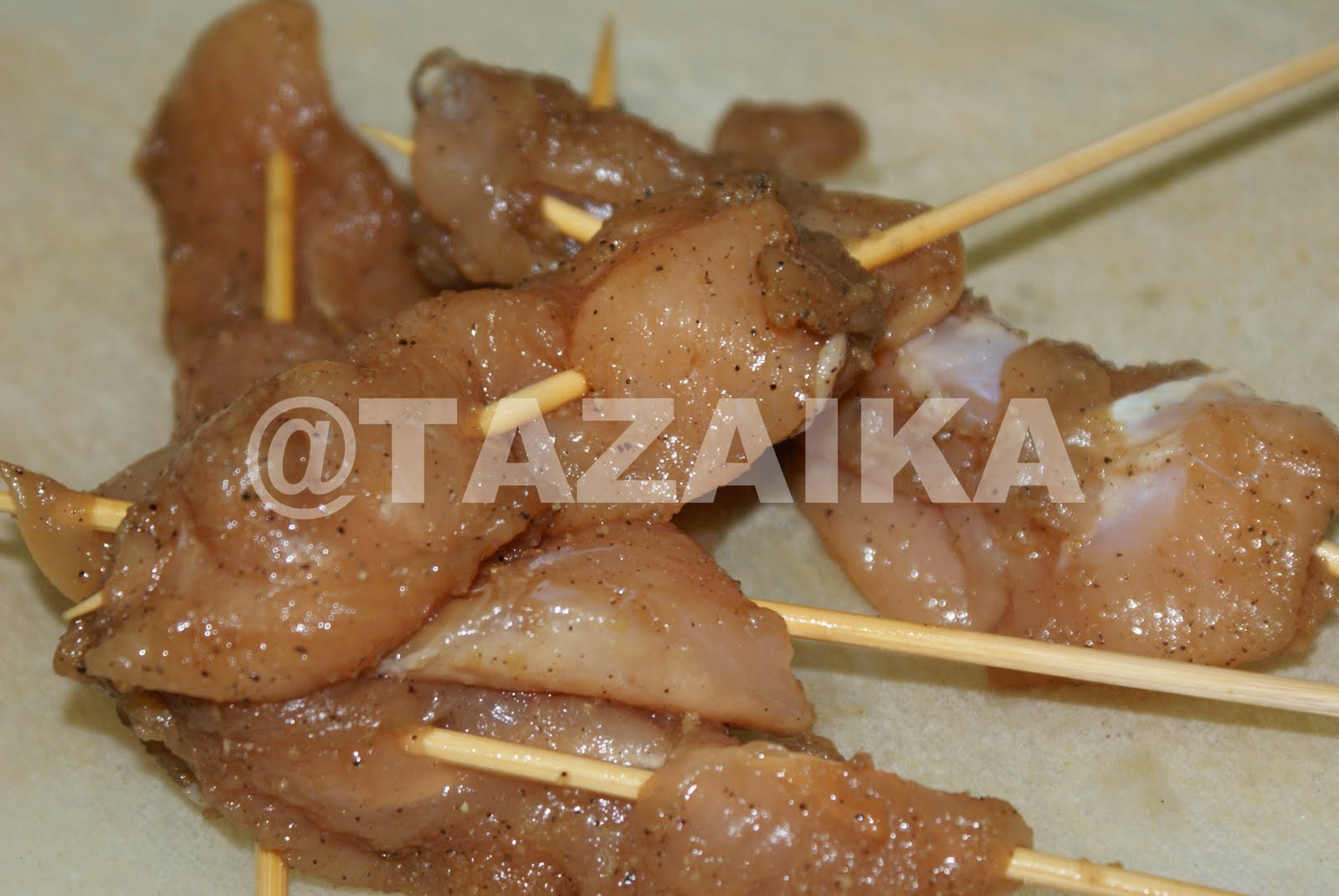 FOOD CAPITAL "PANFRIED" CHICKEN SATAY WITH PEANUT SAUCEA FIERY