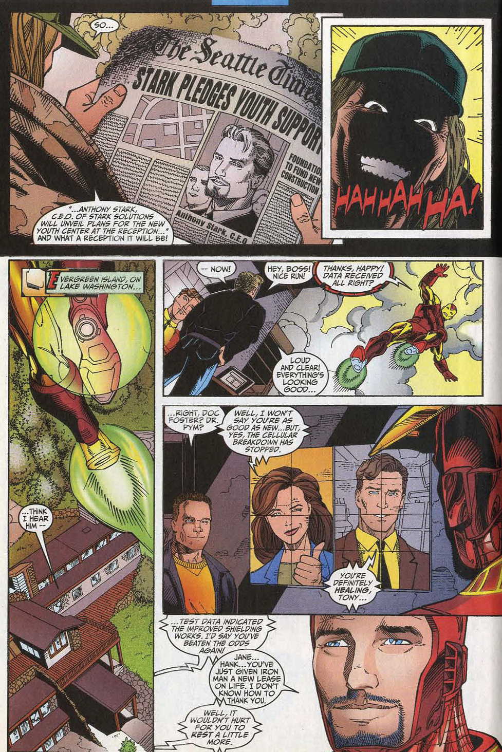 Read online Iron Man (1998) comic -  Issue #15 - 11