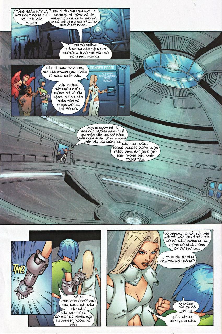 New X-Men v2 - Academy X new x-men #001 trang 9