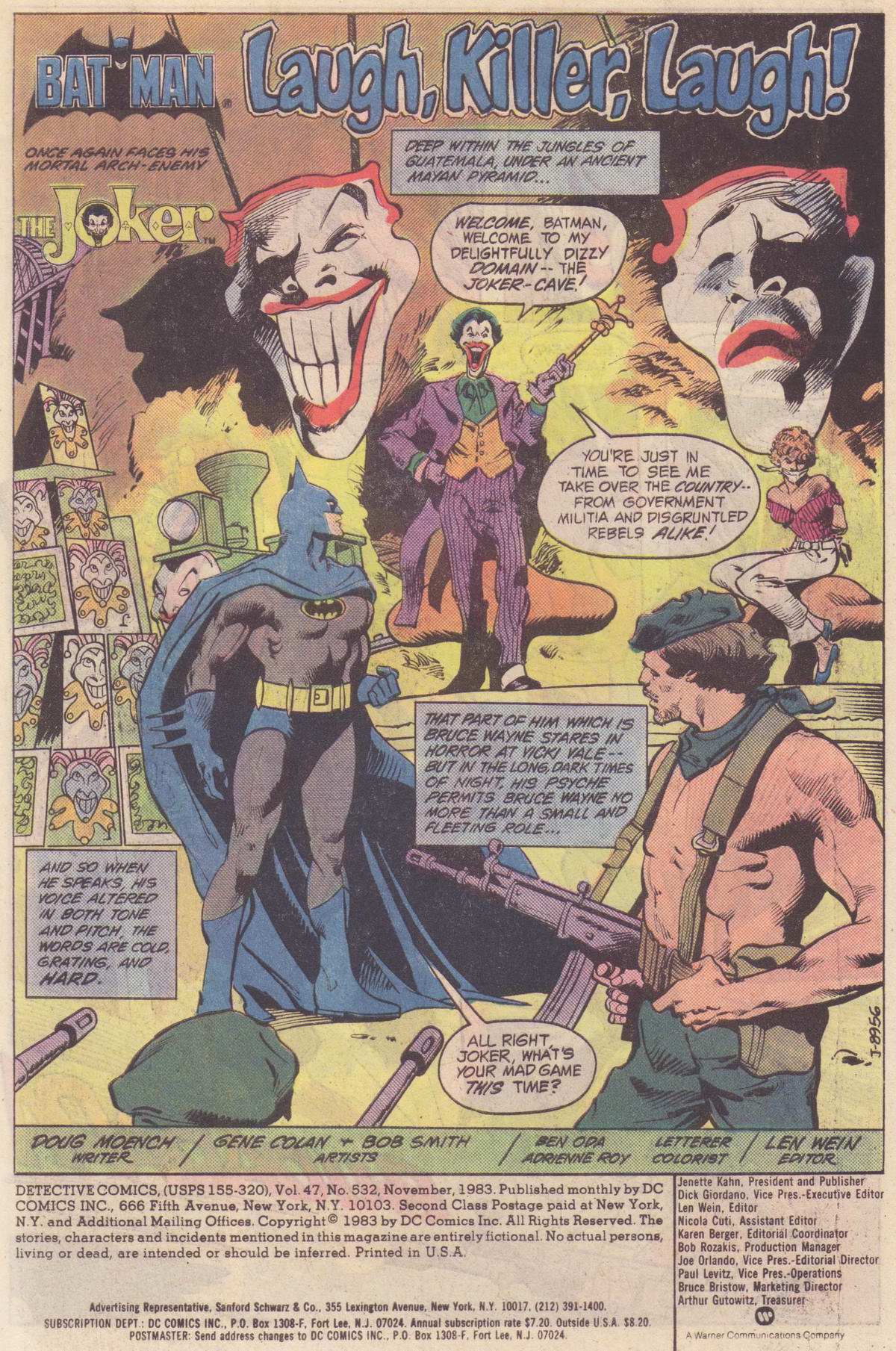 Read online Detective Comics (1937) comic -  Issue #532 - 2