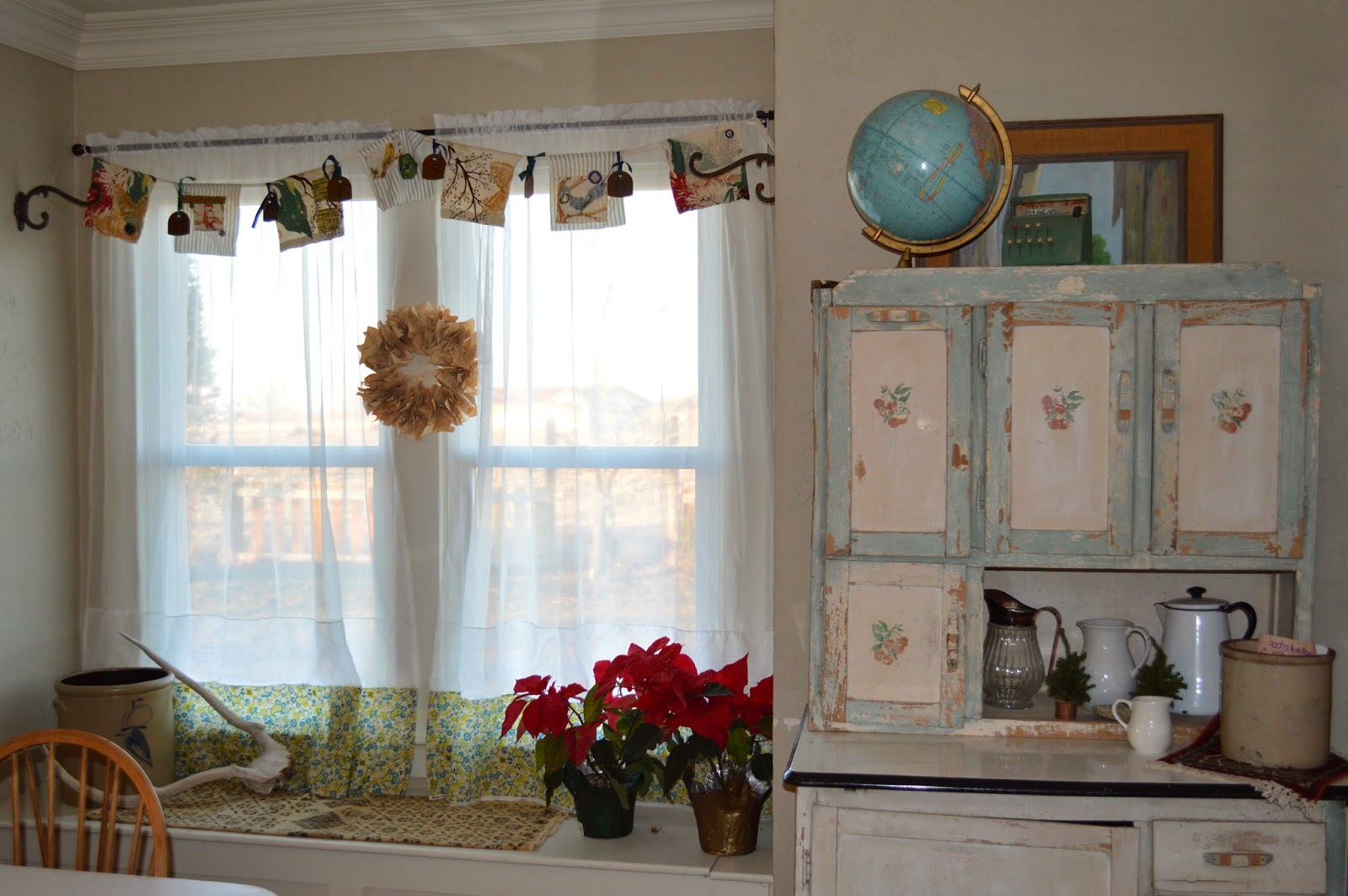 THE QUILT BARN: Dining Room Curtains