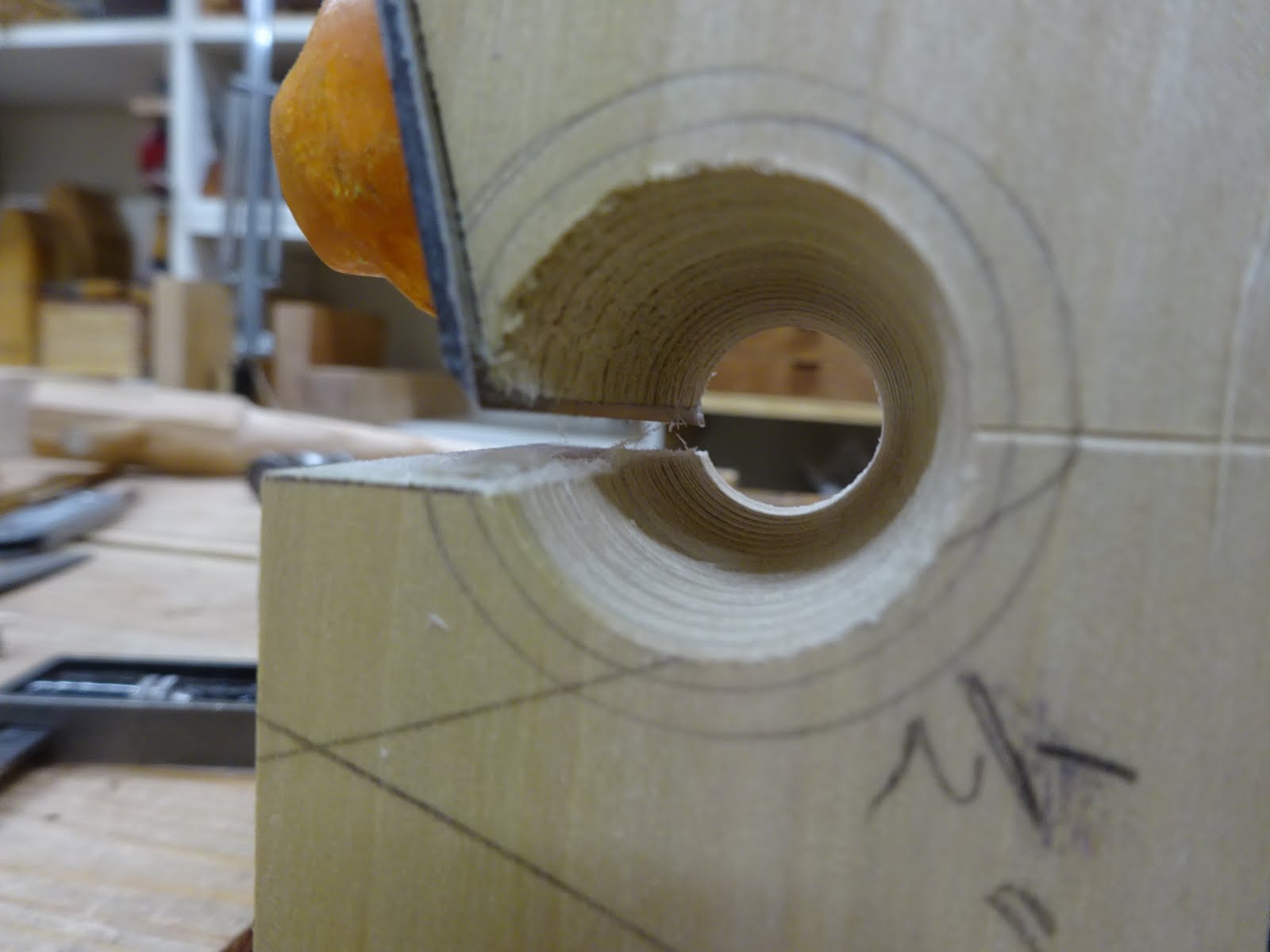 Woodworking in a Tiny Shop Making the Tapered Tenon Cutter
