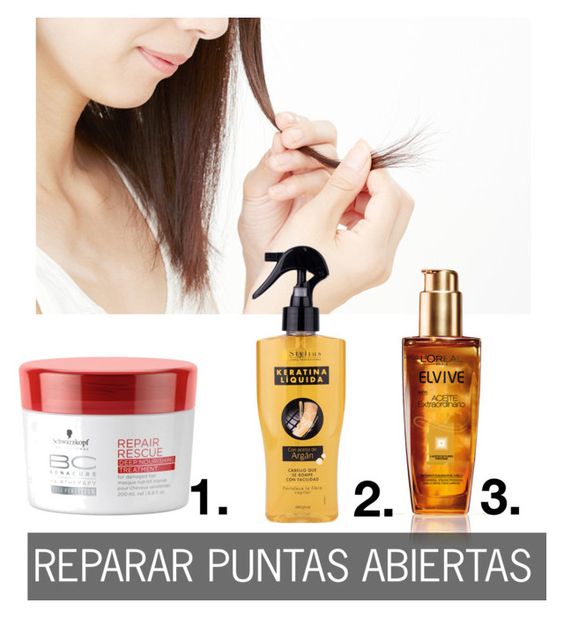 Repara puntas abiertas sin cortar el pelo Belleza