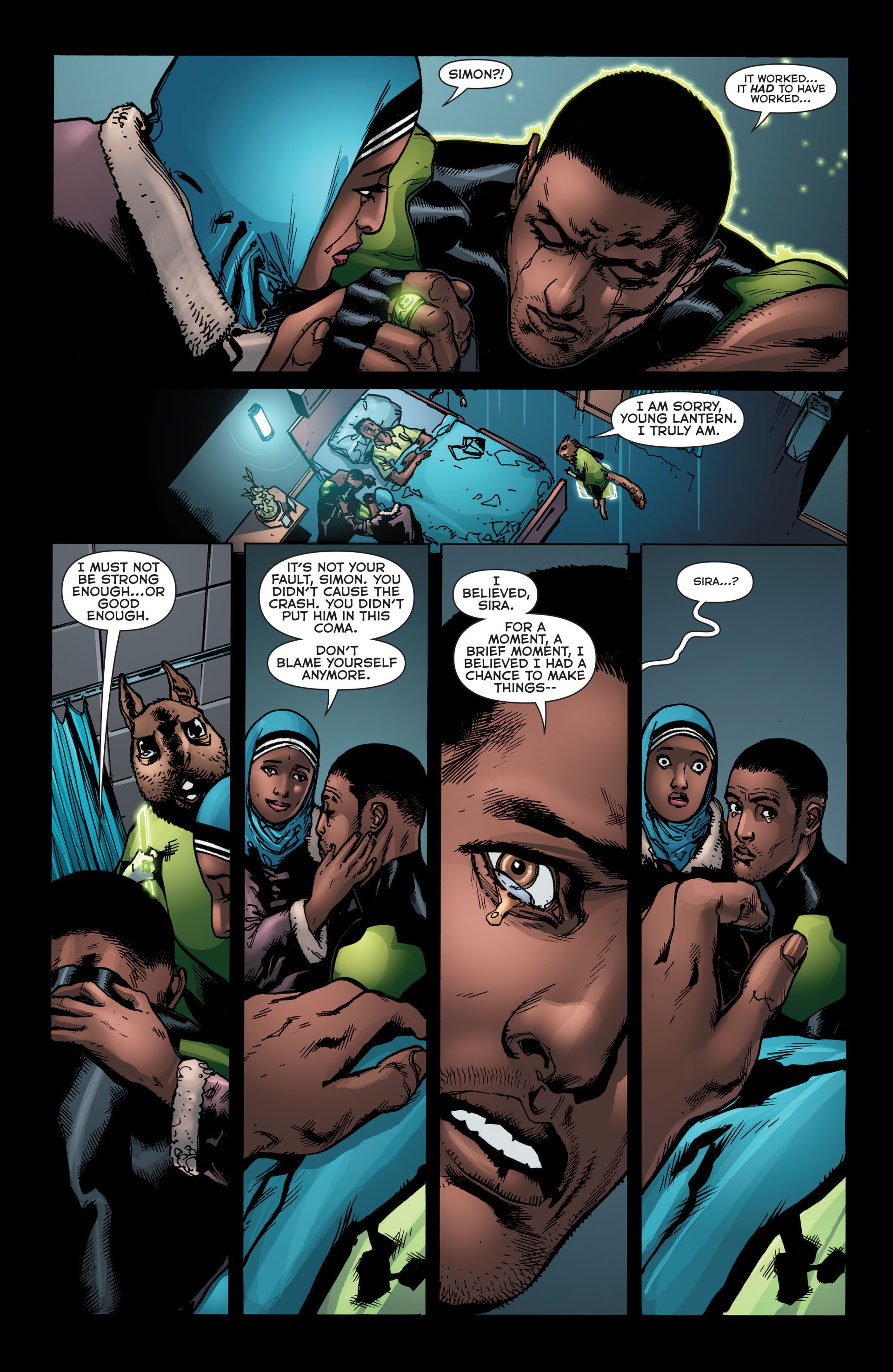 Read online Green Lantern (2011) comic -  Issue #16 - 17